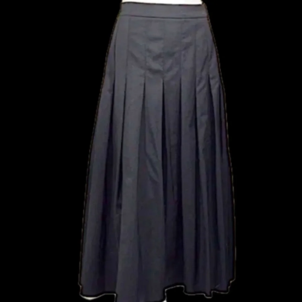 Fendi black pleated